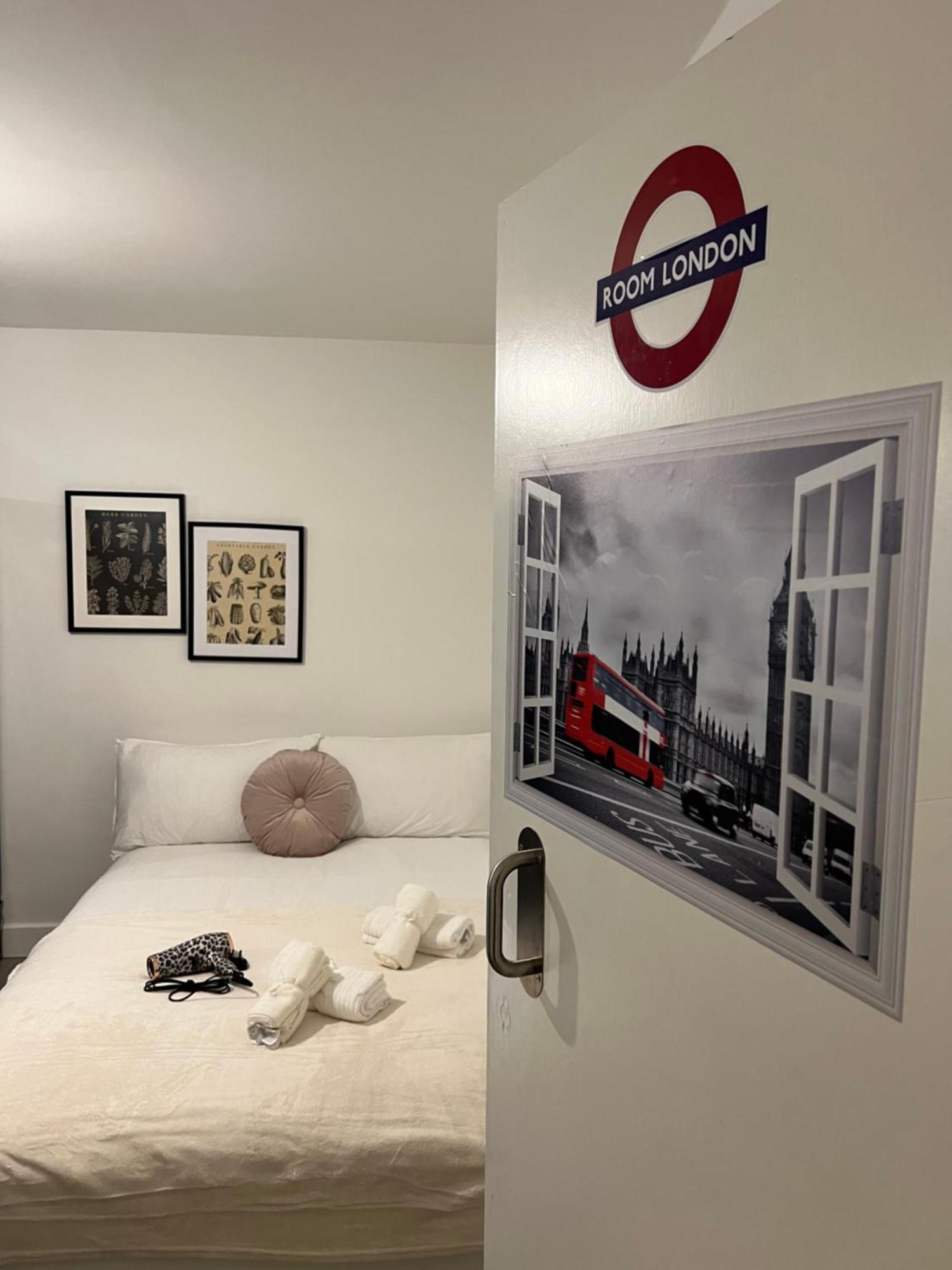 Lovely Double Rooms In Euston & Square In Central ลอนดอน ภายนอก รูปภาพ